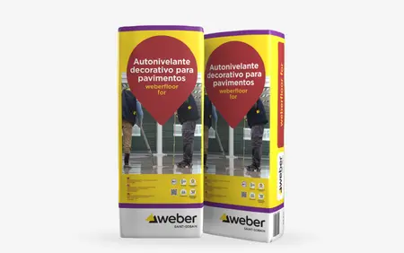 Autonivelante weberfloor for
