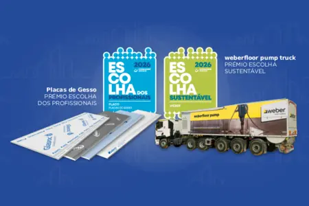 Placo® e weberfloor pump truck valem novamente prémios à Saint-Gobain