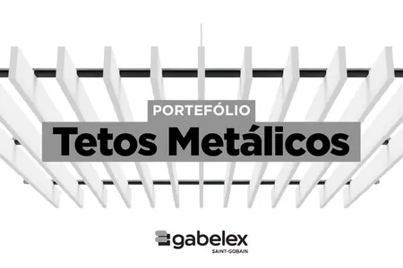 Gabelex responde às novas exigências da arquitetura com soluções de tetos metálicos de elevado desempenho