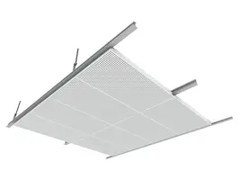 Sistema Gabelex para tetos metálicos Gab STD 1