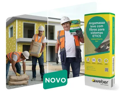 Argamassa webertherm lev
