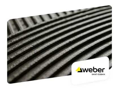 Soluções Weber para colagem de cerâmica