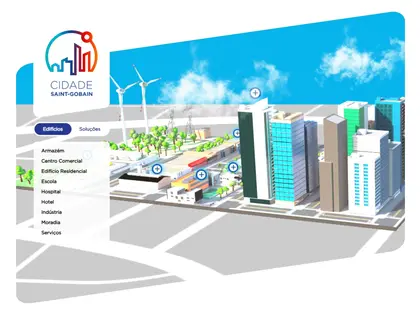 Cidade Virtual Saint-Gobain