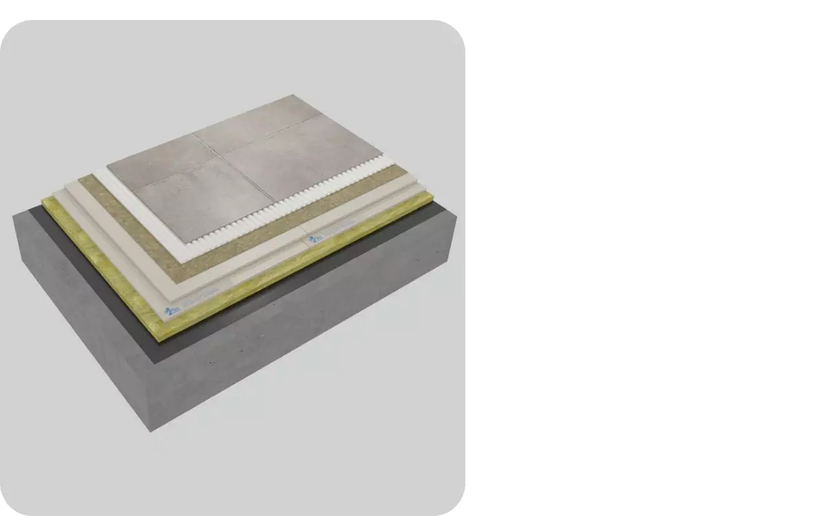 Sistema weberfloor thermoimpact