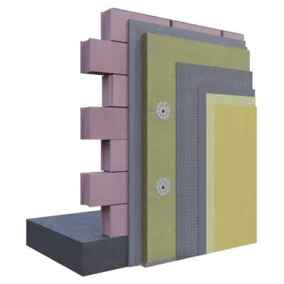 Sistema ETICS webertherm mineral