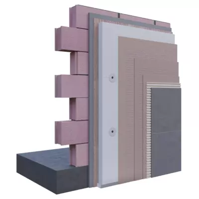 Sistema ETICS webertherm keramic plus