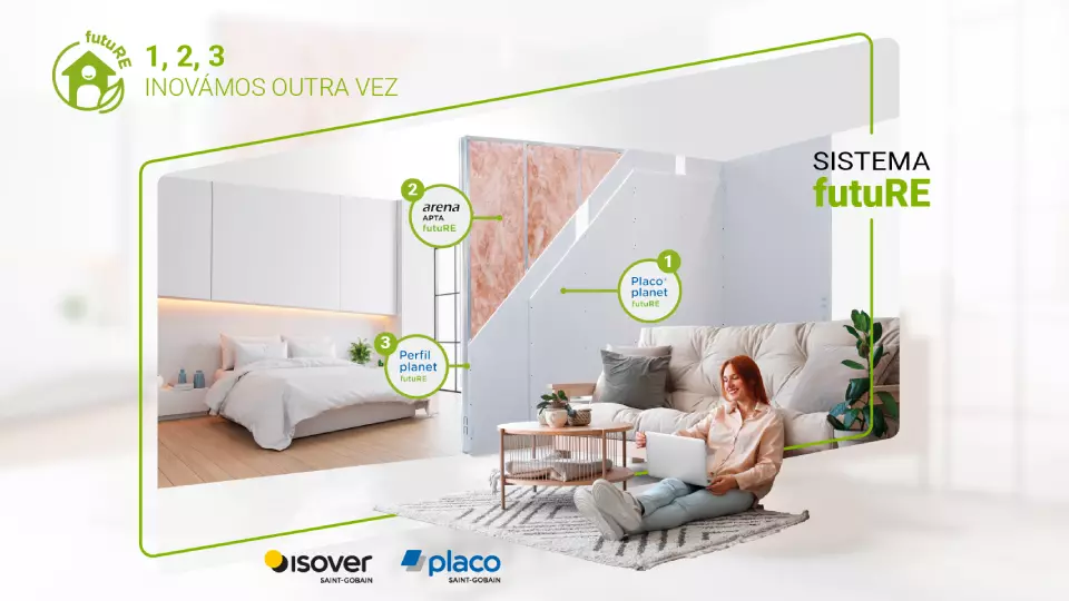 Sistema de divisórias Saint-Gobain com pegada de carbono mais reduzida chega a portugal