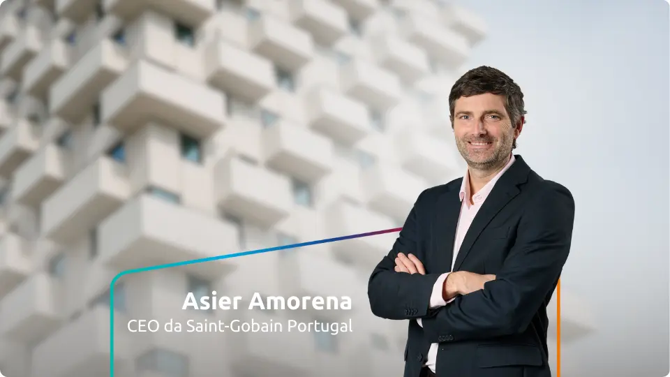 Asier Amorena, CEO da Saint-Gobain Portugal