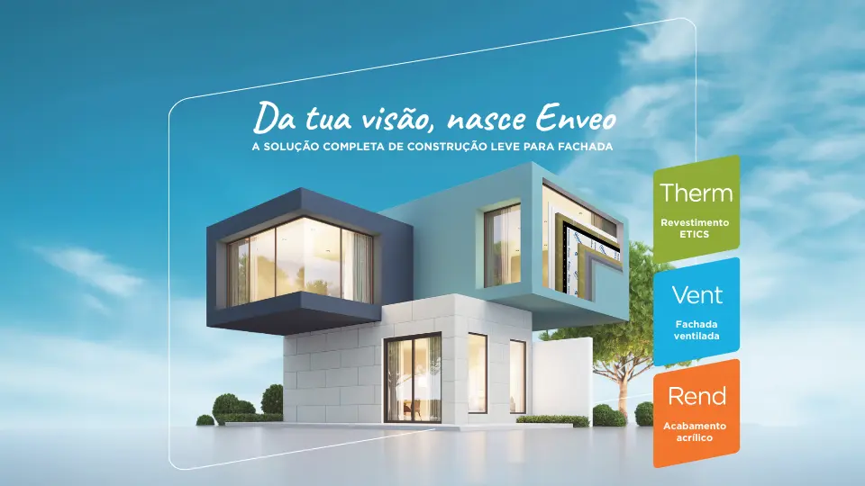 Saint-Gobain apresenta Enveo, solução leve para fachadas que reduz o tempo de obra em 40%