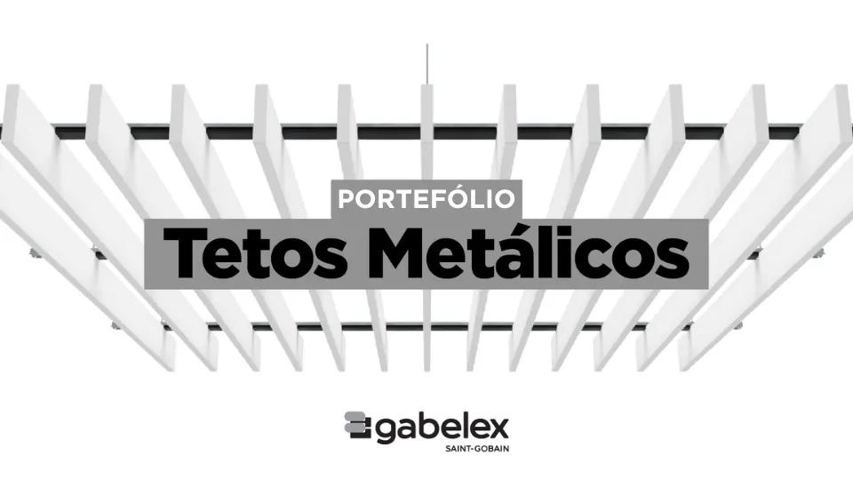 Gabelex responde às novas exigências da arquitetura com soluções de tetos metálicos de elevado desempenho
