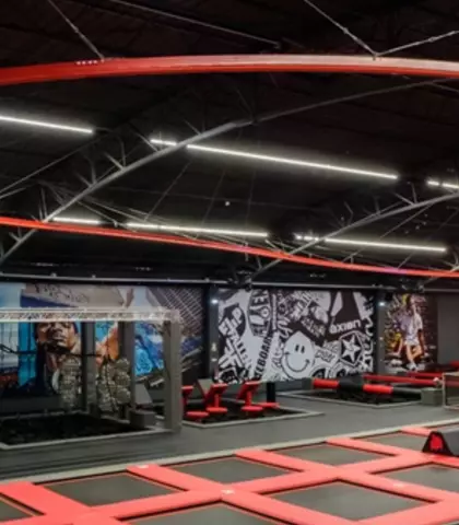 Trampoline Park Jump Yard
