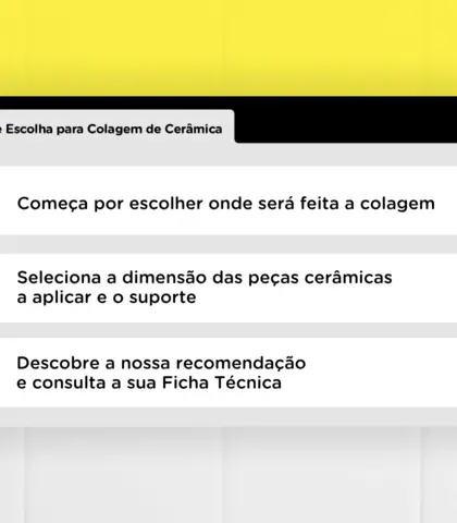 Guia de Escolha de cimento-cola para Colagem de Cerâmica