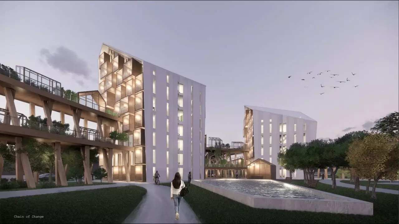 Projeto Chain of Change | Vencedor Concurso Estudantes de Arquitetura 2022 - Fase Internacional thumbnail