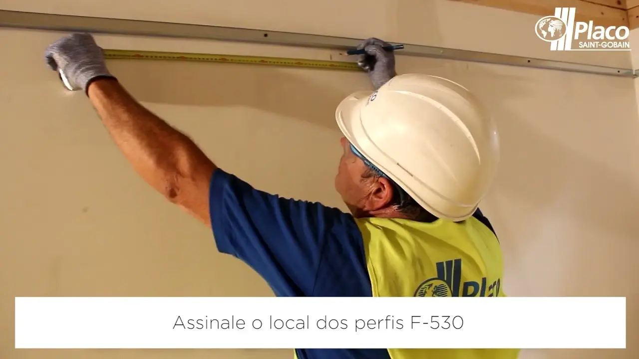 Como aplicar um teto contínuo com placa de gesso Placo®? thumbnail